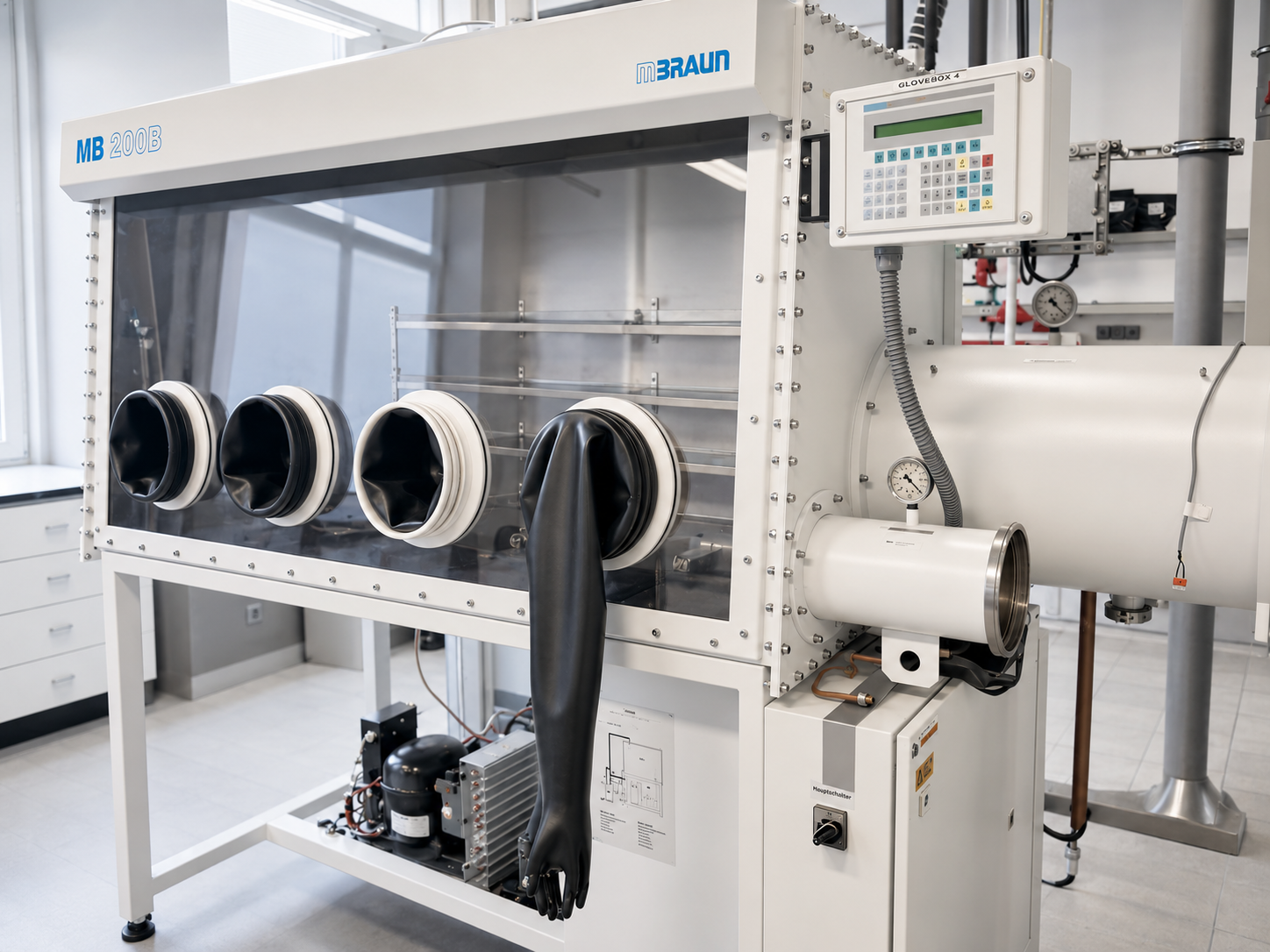 MBraun · MB200B Glovebox
